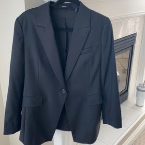 Theory one button blazer